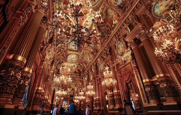 Paris França Dec 2005 Interior Palais Garnier Opera Garnier Paris — Fotografia de Stock