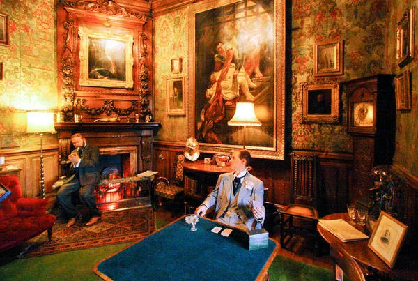 Esculturas Hiper Realistas Interior Castelo Warwick Inglaterra — Fotografia de Stock