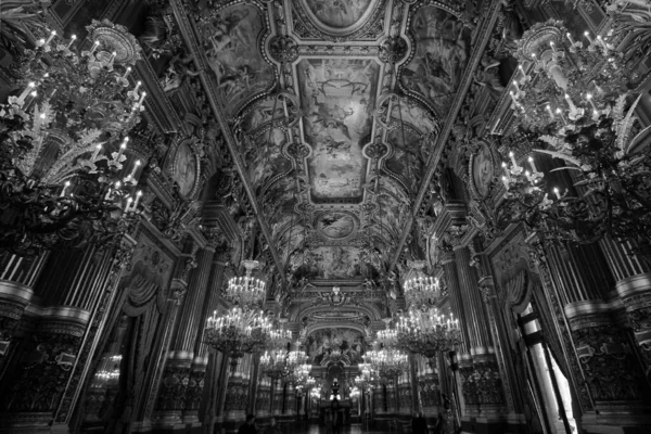 París Francia Diciembre 2005 Interior Del Palacio Garnier Ópera Garnier —  Fotos de Stock