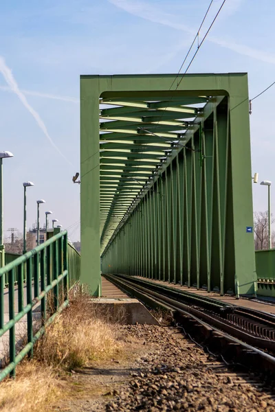 Railway Tracks City — Stock Photo, Image
