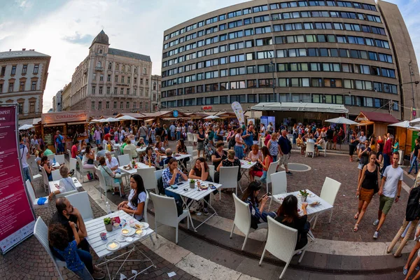 Budapest Ciudad Vista Escena Hungría — Foto de Stock