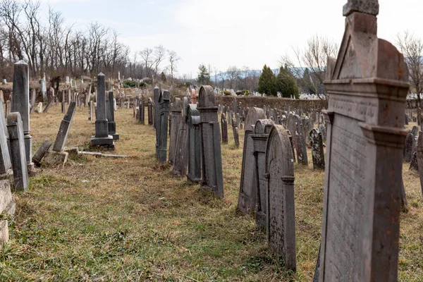 Lovasbereny Hungary Mar 2019 1700 묘지의 유대인 — 스톡 사진