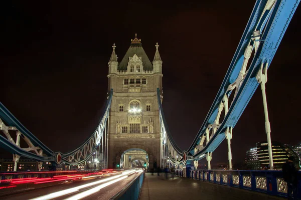 Londres Reino Unido Circa Septiembre 2016 Puente Torre Sobre Río —  Fotos de Stock