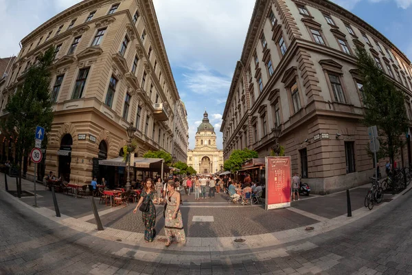 Stadsutsikt Budapest Ungern — Stockfoto