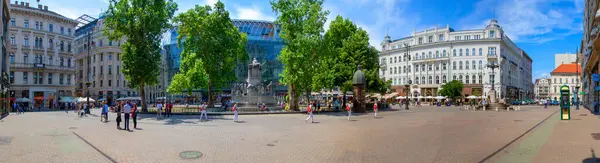 Budapest Ungern Jun 2018 Panorama Utsikt — Stockfoto