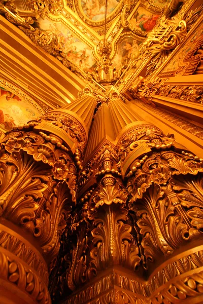 París Francia Diciembre 2005 Interior Del Palacio Garnier Ópera Garnier — Foto de Stock