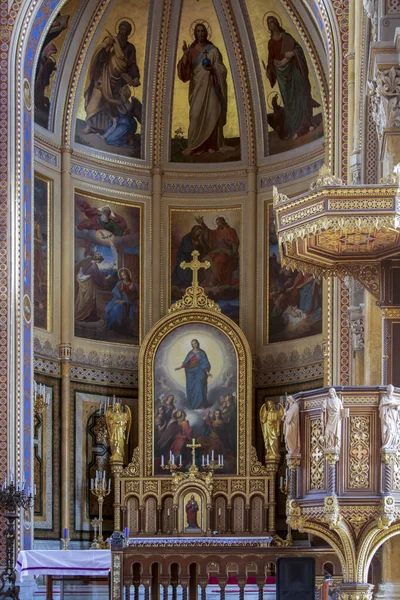 Innenraum Der Kathedrale Peter Basilika Vatican Russland — Stockfoto