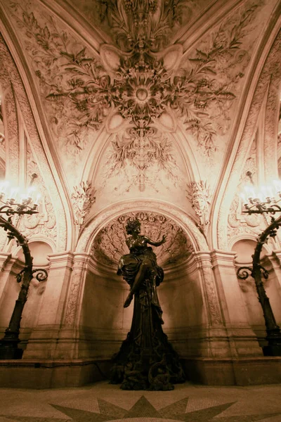 Vista Interior Antigua Catedral Hermosa — Foto de Stock