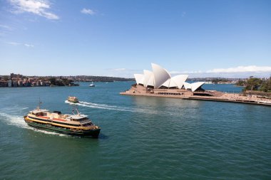 Sydney Opera Binası 'nın hava manzarası, Avustralya 