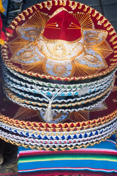 Traditionell Karneval Kostym Hattar — Stockfoto