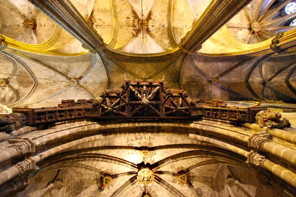 Interior Catedral São Vito Praga República Checa — Fotografia de Stock