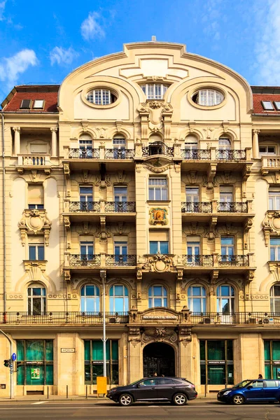 Straßenansicht Und Architektur Der Stadt Budapest — Stockfoto