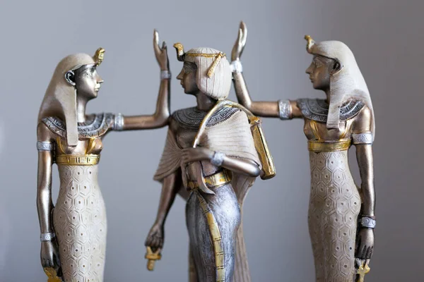 Souvenir Sculptures Egyptian Queen Pharaoh — Stock Photo, Image