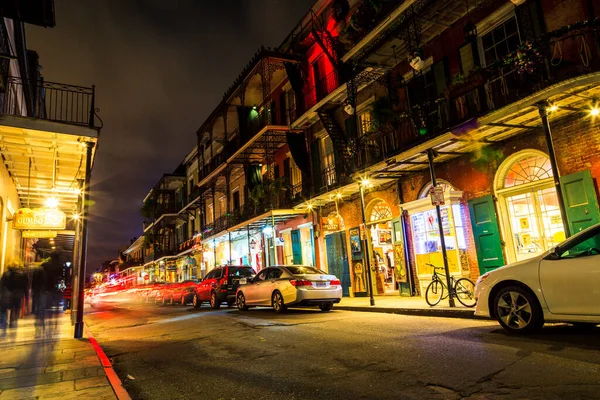 New Orleans Straten Verenigde Staten Van Amerika Stockfoto