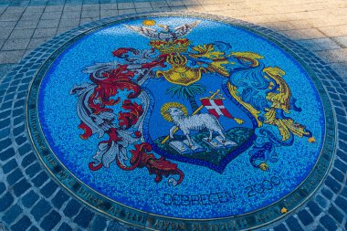 Seramik kaplamalı güzel bir çeşmenin dokusu