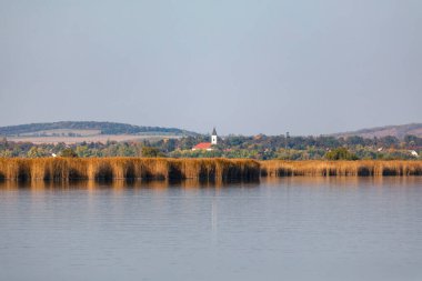 Nehir manzarası ve kırsal alandaki güzel manzara.