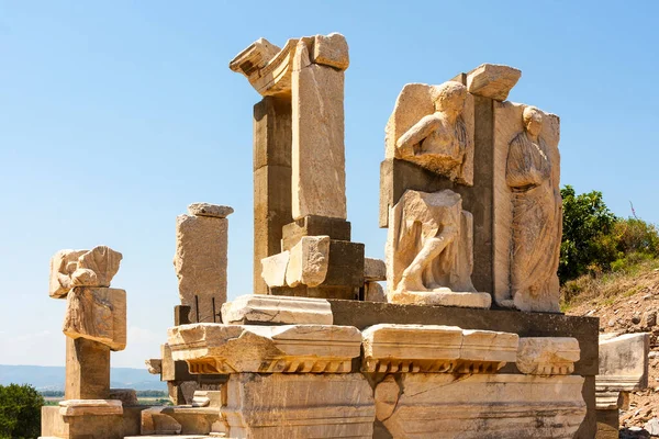 Ősi Templom Város Ephesus Pulyka — Stock Fotó