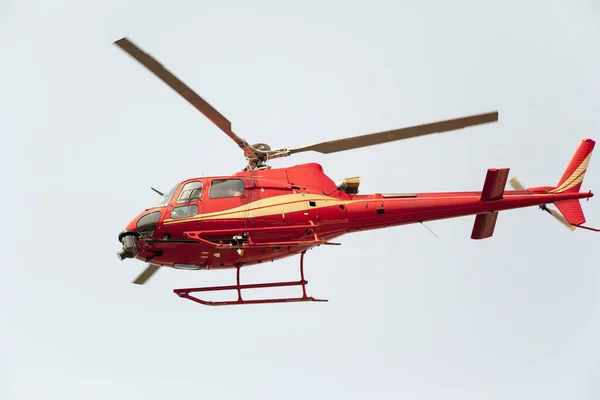 Hubschrauber Fliegt Den Himmel — Stockfoto