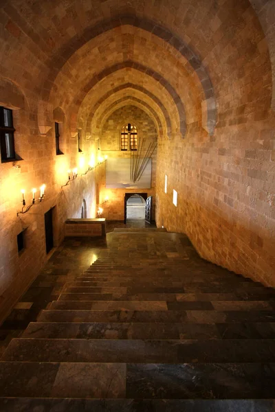 Interior Antigua Iglesia — Foto de Stock