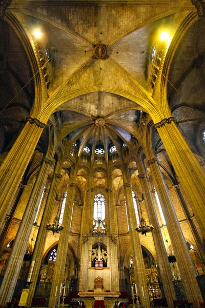 Interieur Van Kathedraal Van Vitus Praag Tsjechische Republiek — Stockfoto