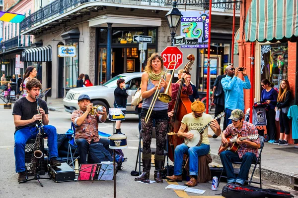 New Orleans Sokakları Amerika Birleşik Devletleri — Stok fotoğraf