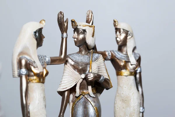 Souvenir Sculptures Egyptian Queen Pharaoh — Stock Photo, Image