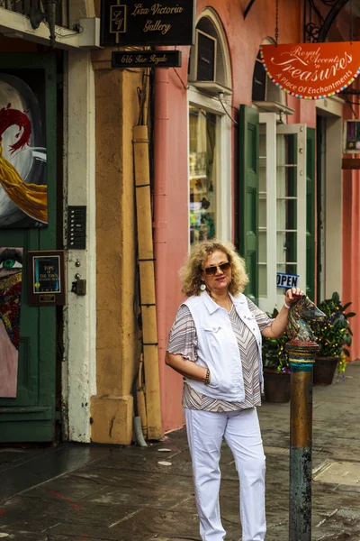 New Orleans Sokakları Amerika Birleşik Devletleri — Stok fotoğraf