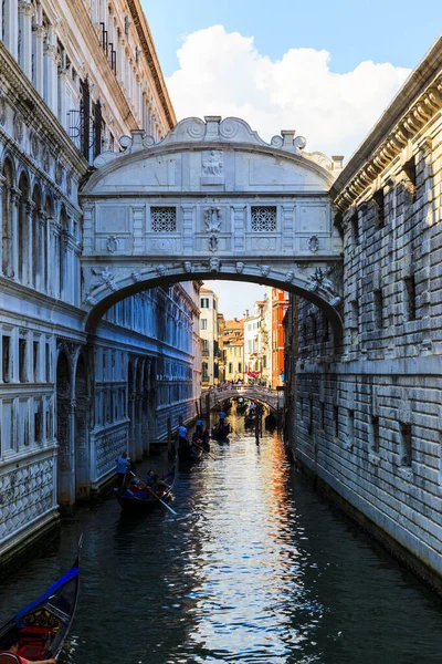 Velence Olaszország Circa Szeptember 2017 Kilátás Nagy Csatorna Központjában Város — Stock Fotó