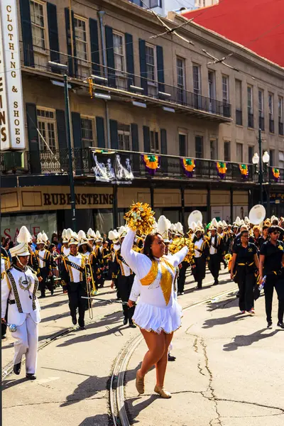 Carnevale Sulla Strada New York Stati Uniti America — Foto Stock