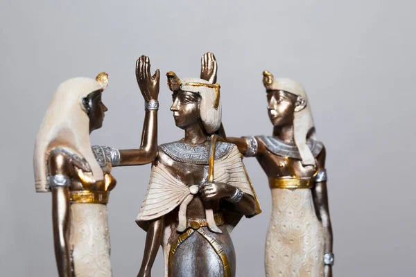 Firavun Mısır Kraliçesi Nin Hatıra Heykelleri — Stok fotoğraf