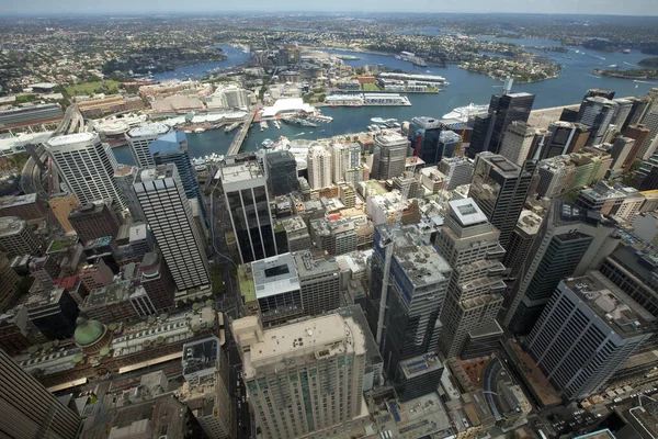 Vista Aérea Cidade Manhattan Nova Iorque — Fotografia de Stock