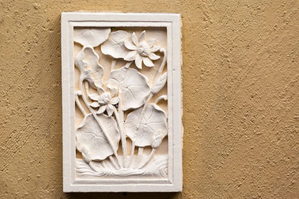 Detail White Marble Carving — Stock Photo, Image