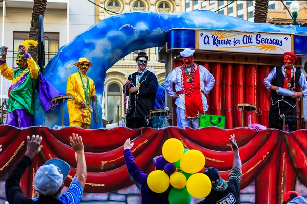 Carnevale Sulla Strada New York Stati Uniti America — Foto Stock