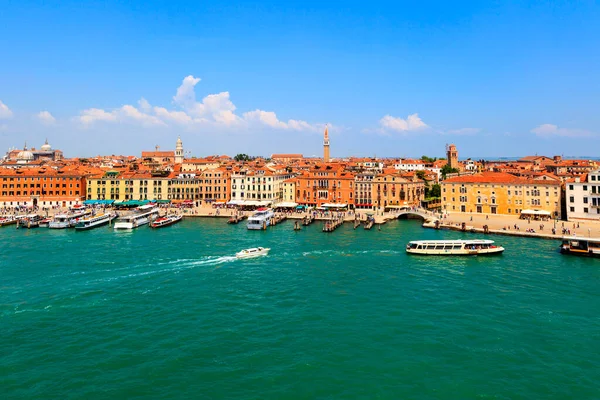 Venice Itália Circa Setembro 2017 Vista Grande Canal Centro Cidade — Fotografia de Stock