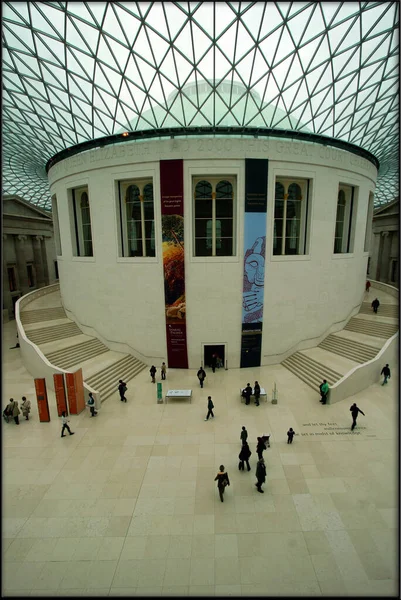 Tour Londres Angleterre Décembre 2005 British Museum Londres Angleterre British — Photo