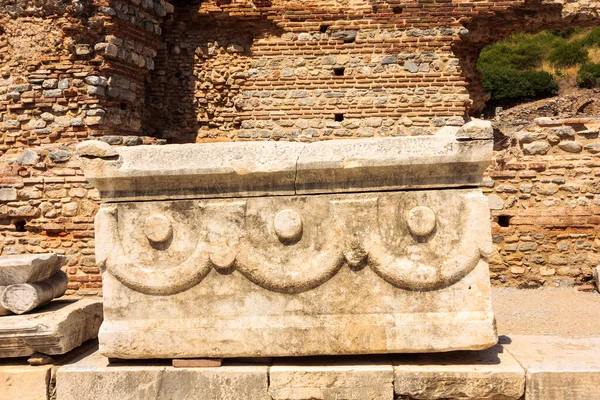 Türkiye Nin Efes Kentinin Antik Kalıntıları — Stok fotoğraf