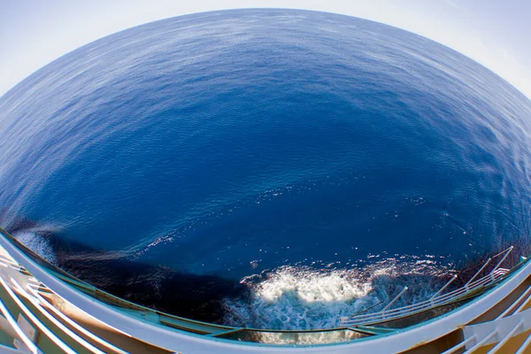 Zeewater Met Wit Schuim — Stockfoto