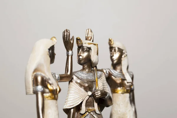 Souvenir Sculptures Egyptian Queen Pharaoh — Stock Photo, Image