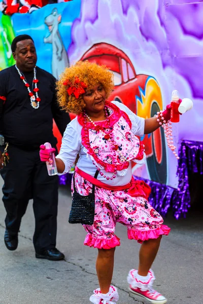 Carnevale Sulla Strada New York Stati Uniti America — Foto Stock