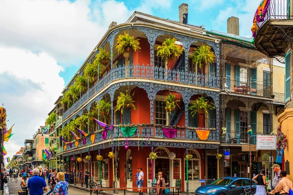 New Orleans Streets Spojené Státy Americké Royalty Free Stock Fotografie