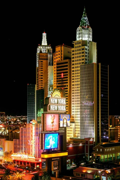 Las Vegas Straten Verenigde Staten Van Amerika Stockfoto