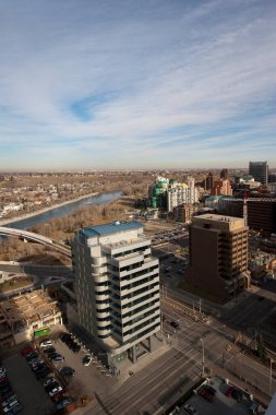 İspanya 'nın Barselona şehrinin hava manzarası