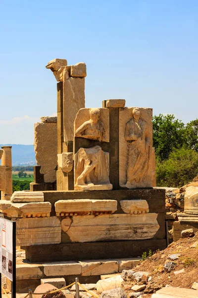 Стародавні Руїни Міста Ефеса Туреччина — стокове фото