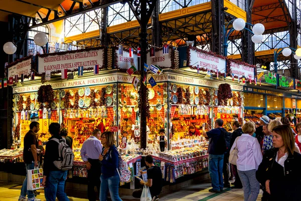 Londres Reino Unido Circa Septiembre 2016 Turistas Caminando Mercado Ciudad — Foto de Stock