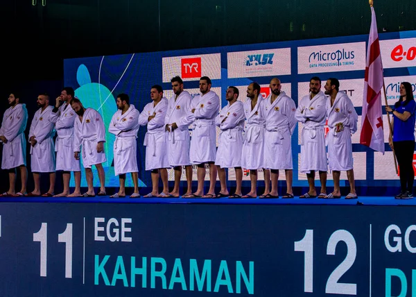 Budapest Hungary Jan 2020 European Aquatics Championships Tournament National Teams — Stockfoto