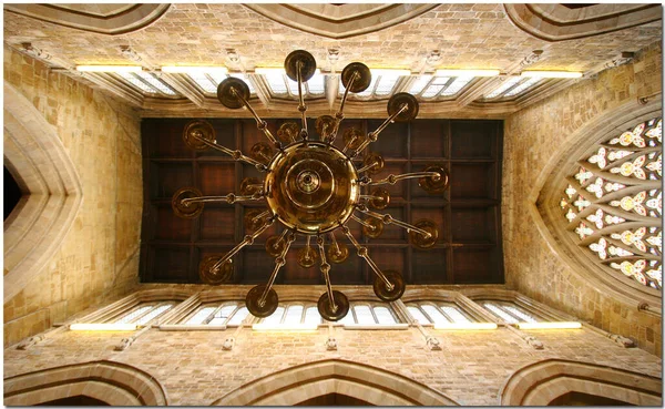 Interior Catedral Cidade — Fotografia de Stock