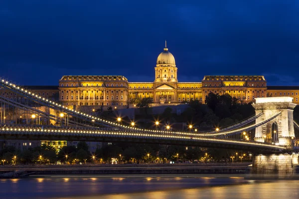 Budapeste em Nigh — Fotografia de Stock