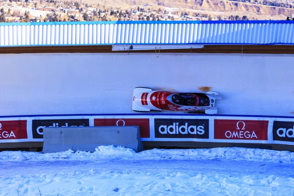 Coupe du monde de bobsleigh Calgary Canada 2014 — Photo