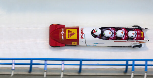 Bobsleigh World Cup  Calgary  Canada   2014