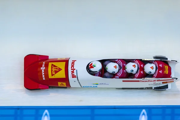 Coupe du monde de bobsleigh Calgary Canada 2014 — Photo